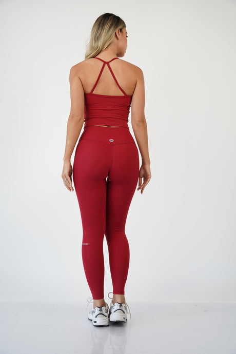 טייץ Eloise Wine Red