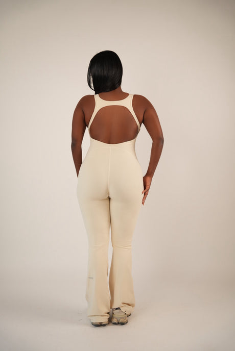 אוברול מתרחב Soléne Beige