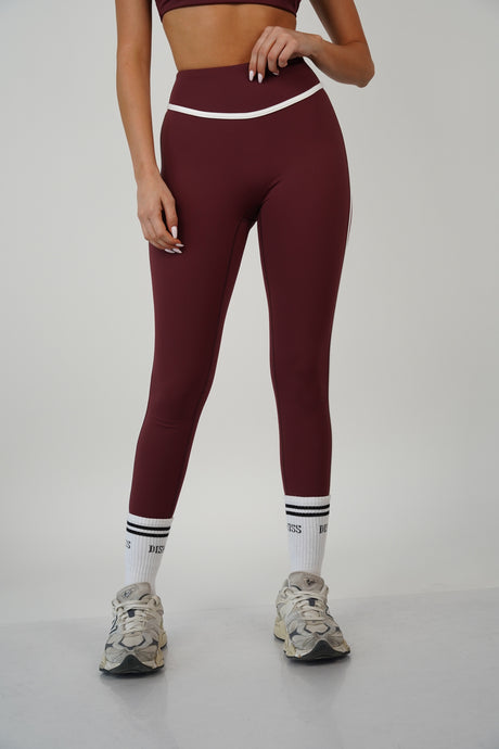 טייץ Ellén Burgundy