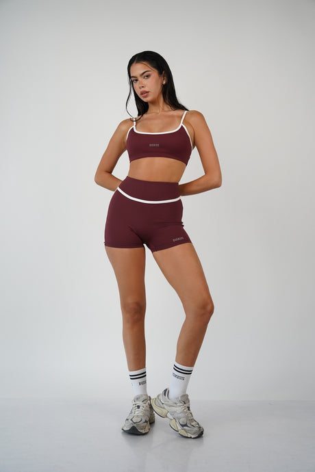 שורט Ellén Burgundy