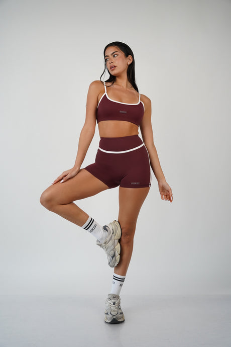 שורט Ellén Burgundy