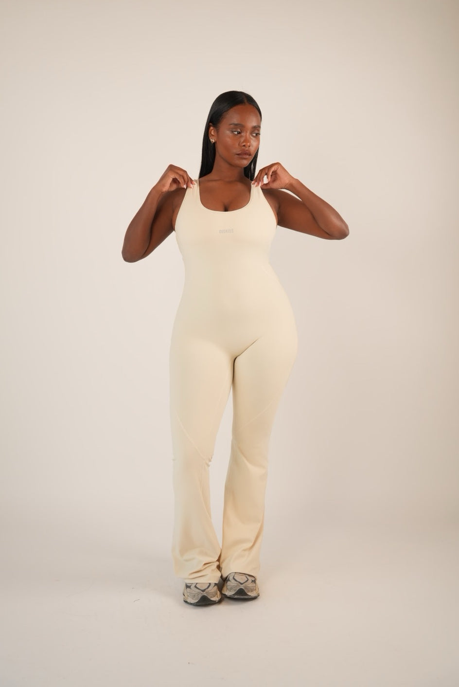 אוברול מתרחב Soléne Beige