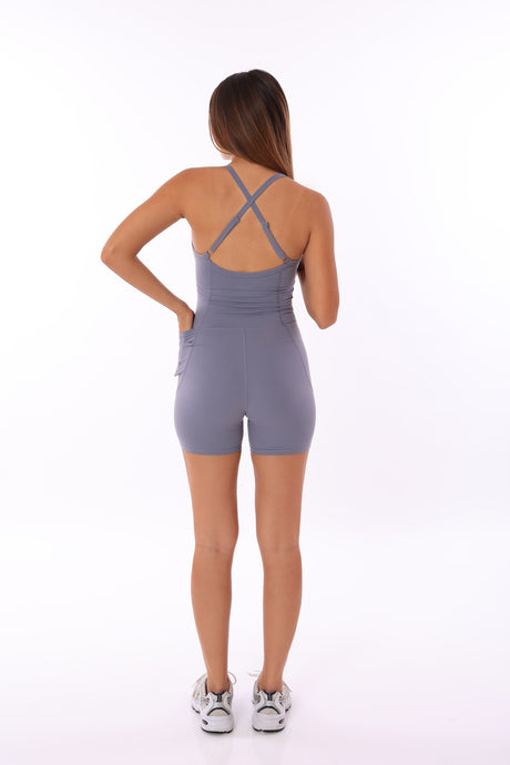 Short Jumpsuit Amber Gray