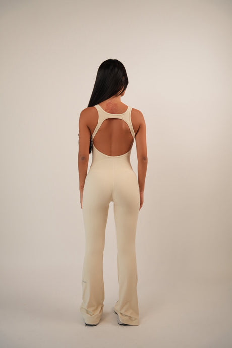 אוברול מתרחב Soléne Beige